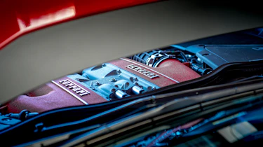 Ferrari 812 Superfast Anglesey - engine