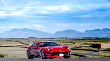 Ferrari 812 Superfast Anglesey - cornering