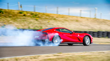Ferrari 812 Superfast Anglesey - drifting