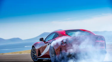 Ferrari 812 Superfast Anglesey - slide