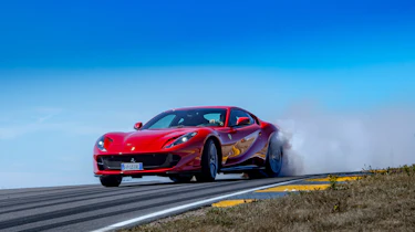 Ferrari 812 Superfast Anglesey - front sliding