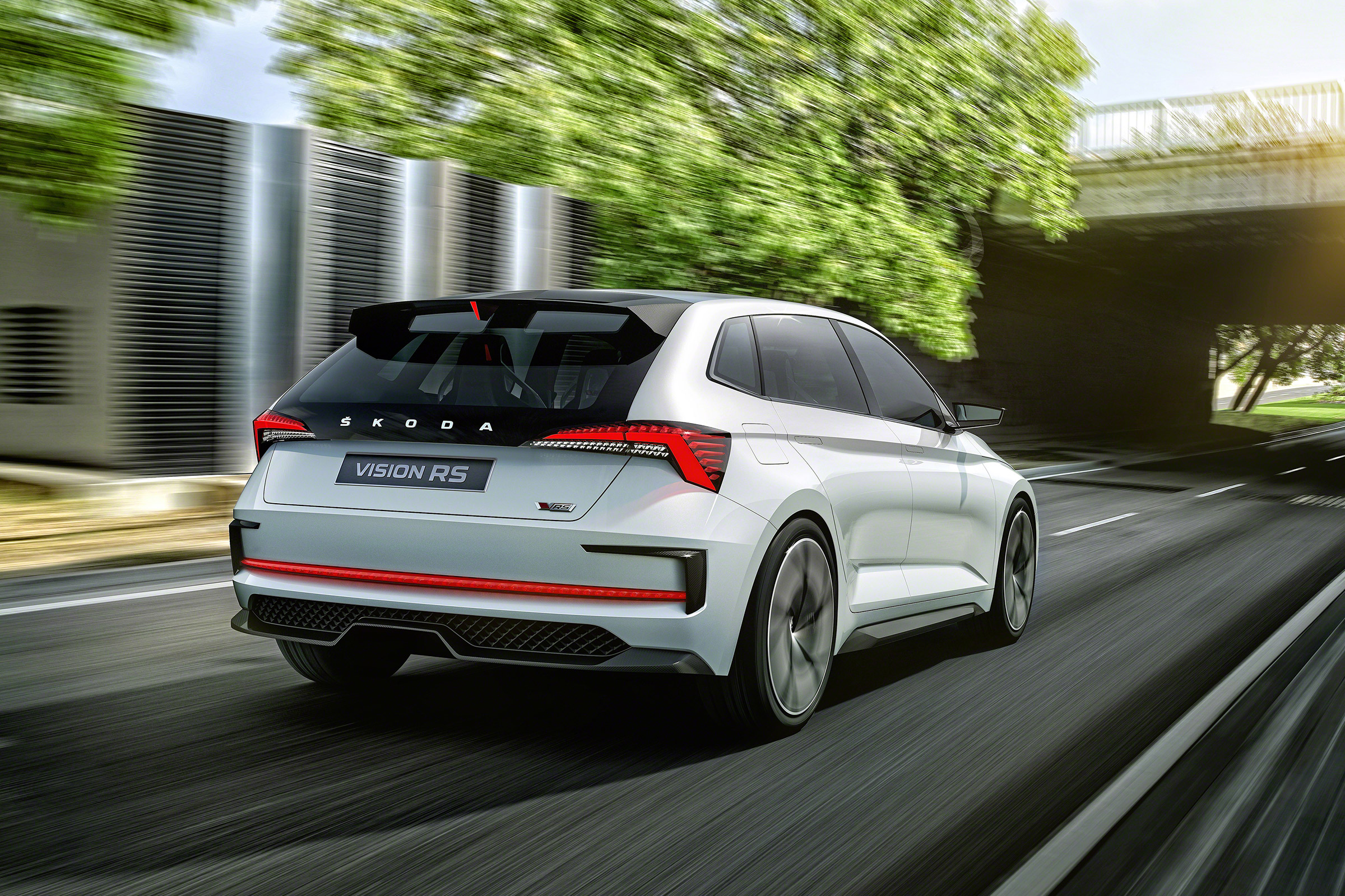 Skoda Vision RS rear