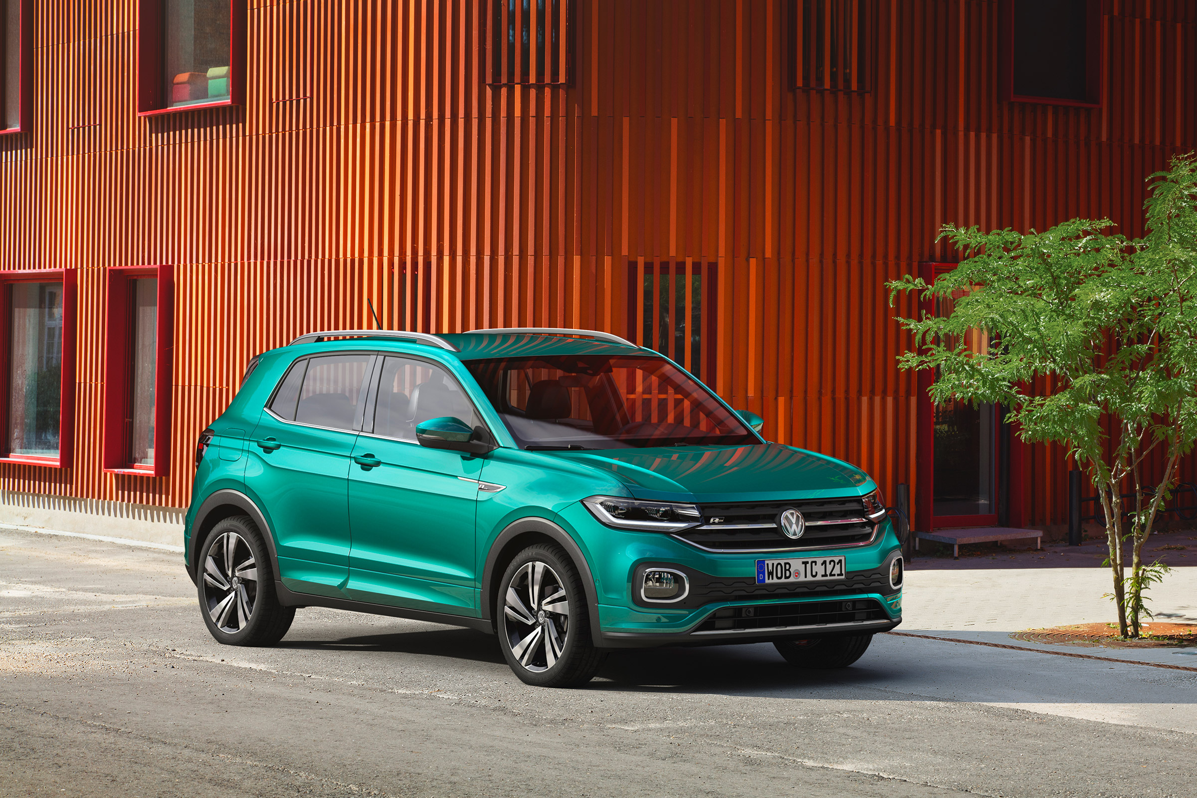 Volkswagen T-Cross revealed - front quarter