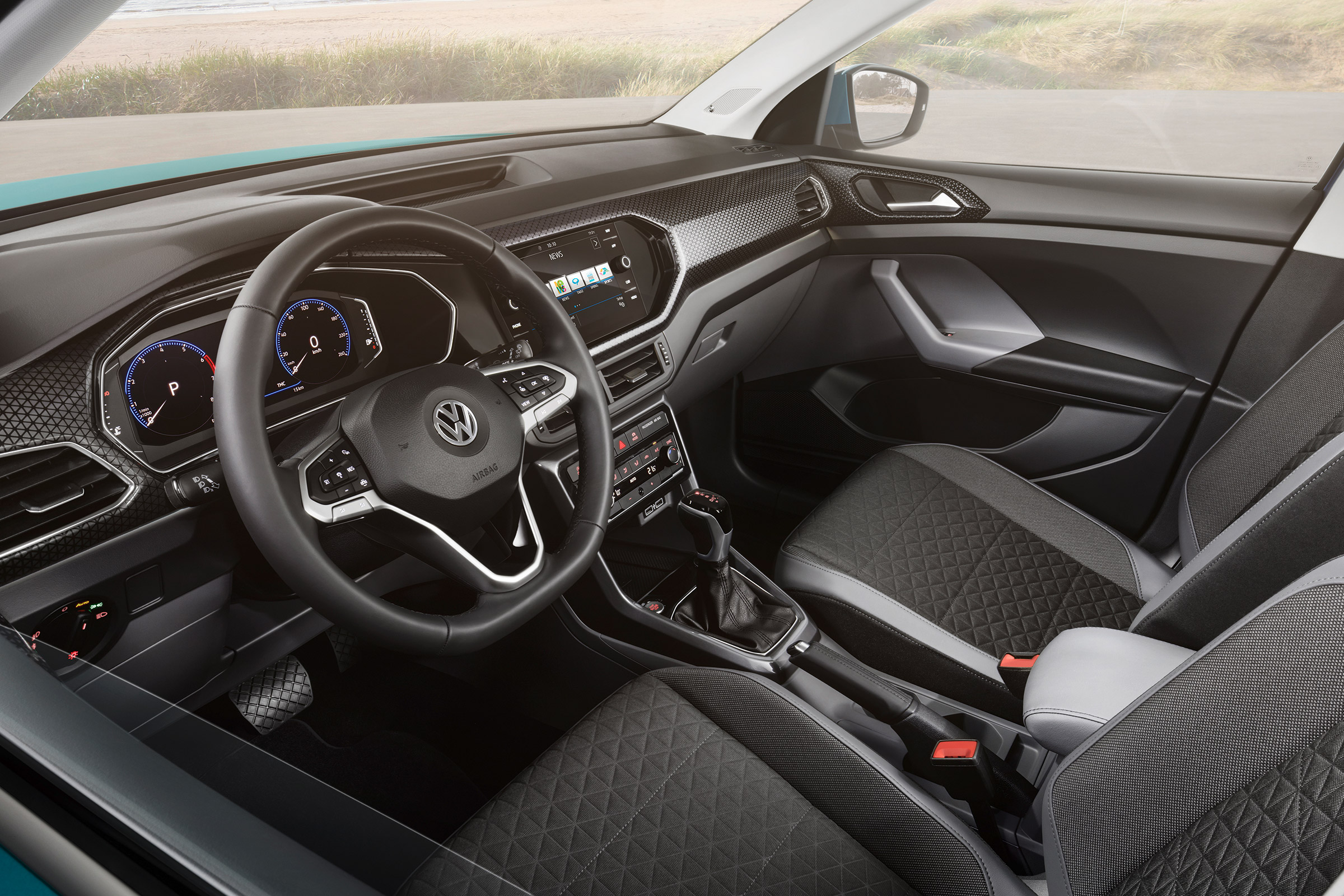 Volkswagen T-Cross revealed - interior