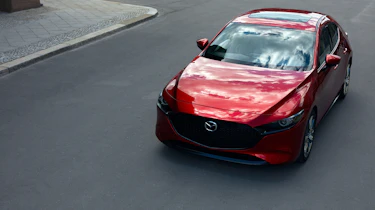 Mazda 3 hatch revealed - front