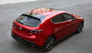 Mazda 3 hatch revealed - rear quarter