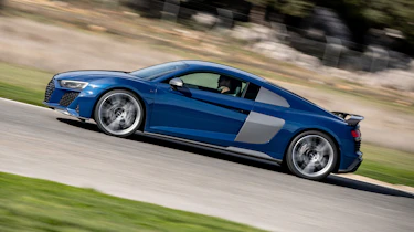 Audi R8 facelift review - side
