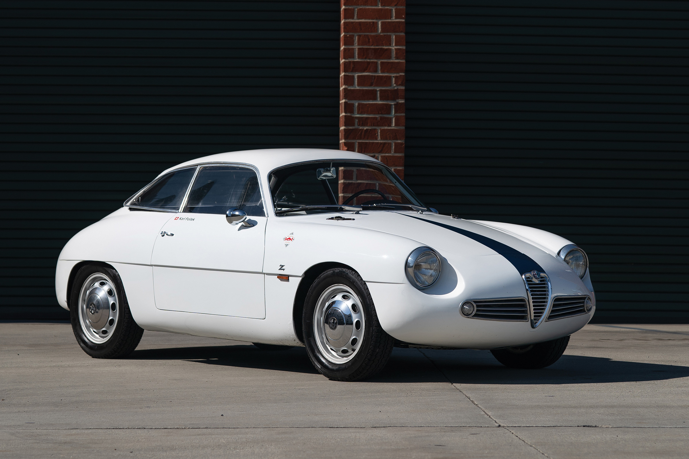 1960 Alfa Romeo Giulietta SZ Zagato front 