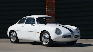 1960 Alfa Romeo Giulietta SZ Zagato front