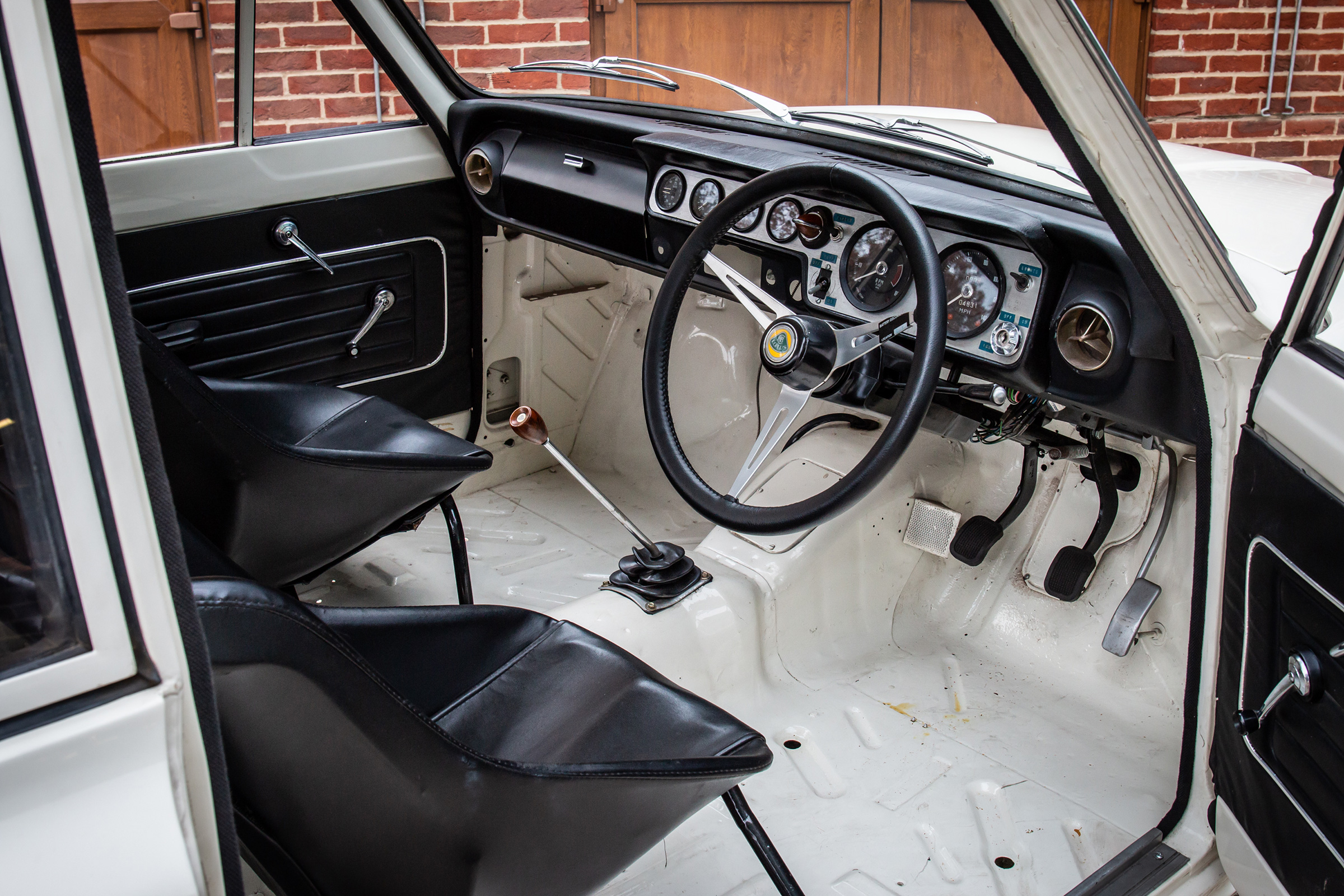 1966 Lotus Cortina Group 5 interior