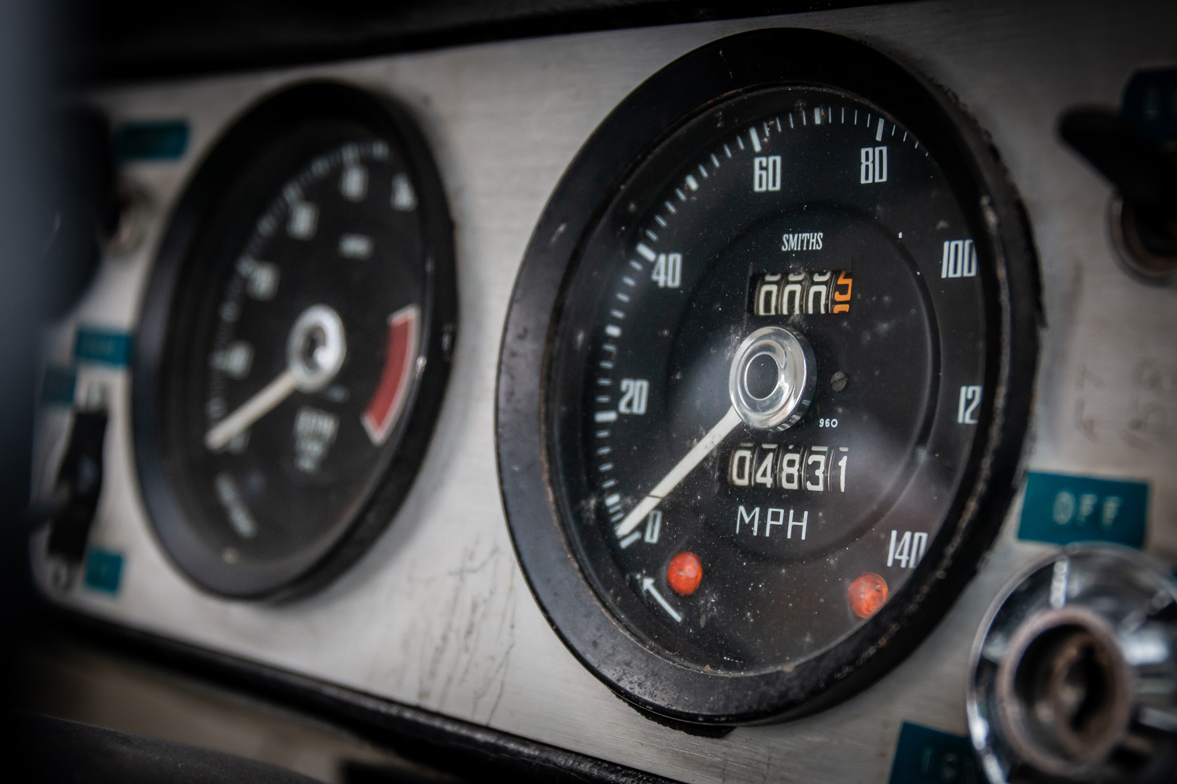 1966 Lotus Cortina Group 5 dash