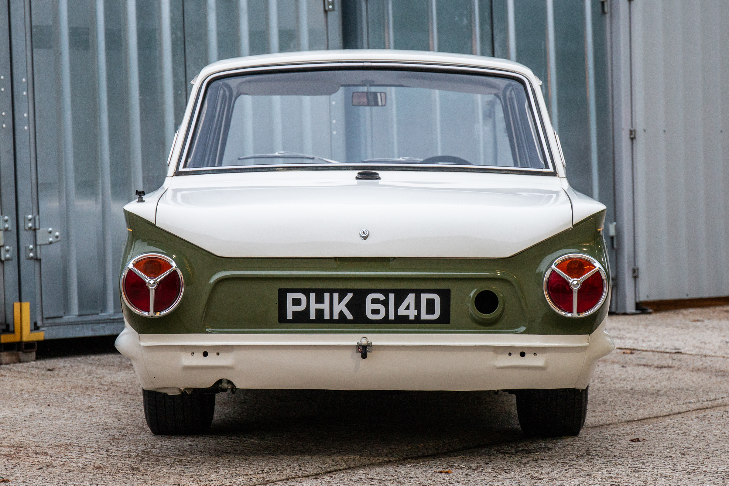 1966 Lotus Cortina Group 5  rear