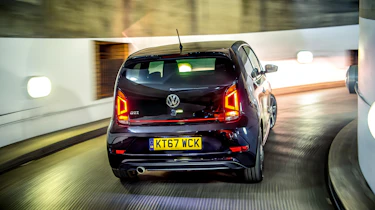 Volkswagen Up GTI rear tracking