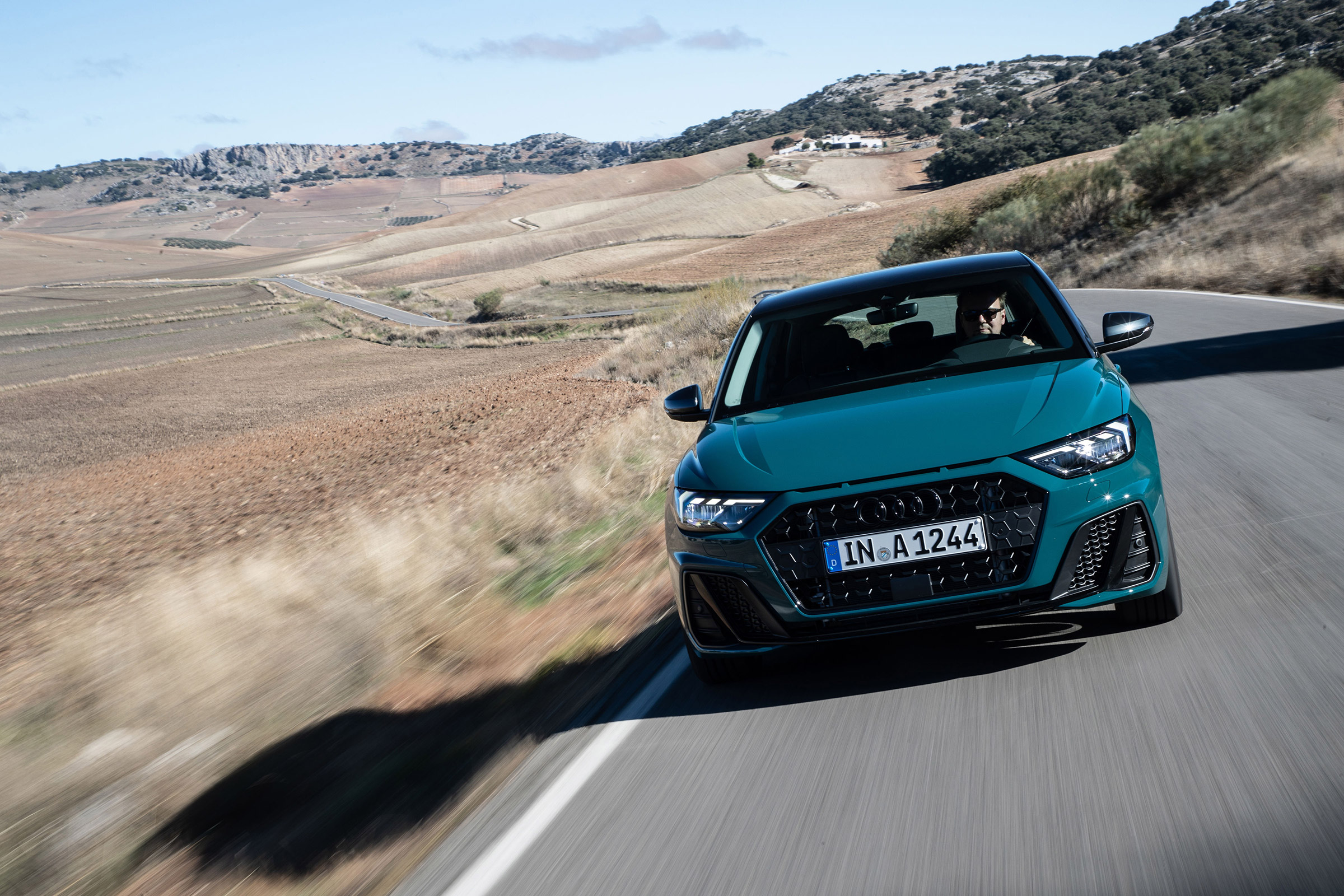 Audi A1 First Edition - teal nose