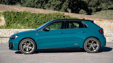 Audi A1 First Edition - teal profile