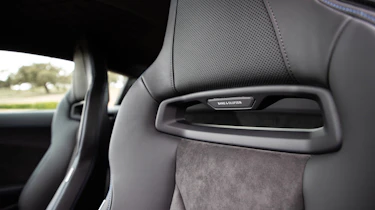 Audi R8 facelift review - seats