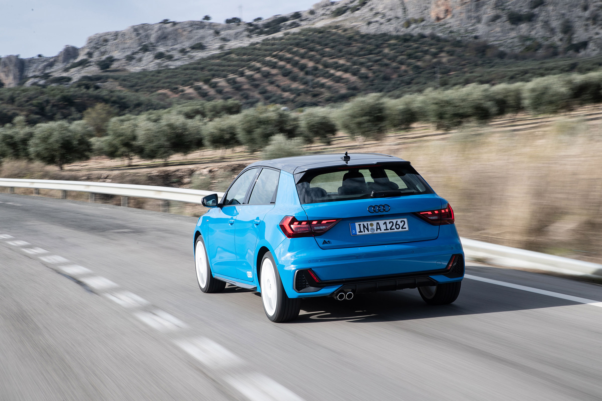 Audi A1 First Edition - blue rear