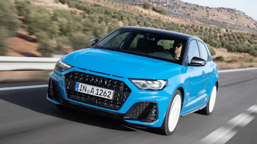 Audi A1 First Edition - blue front quarter