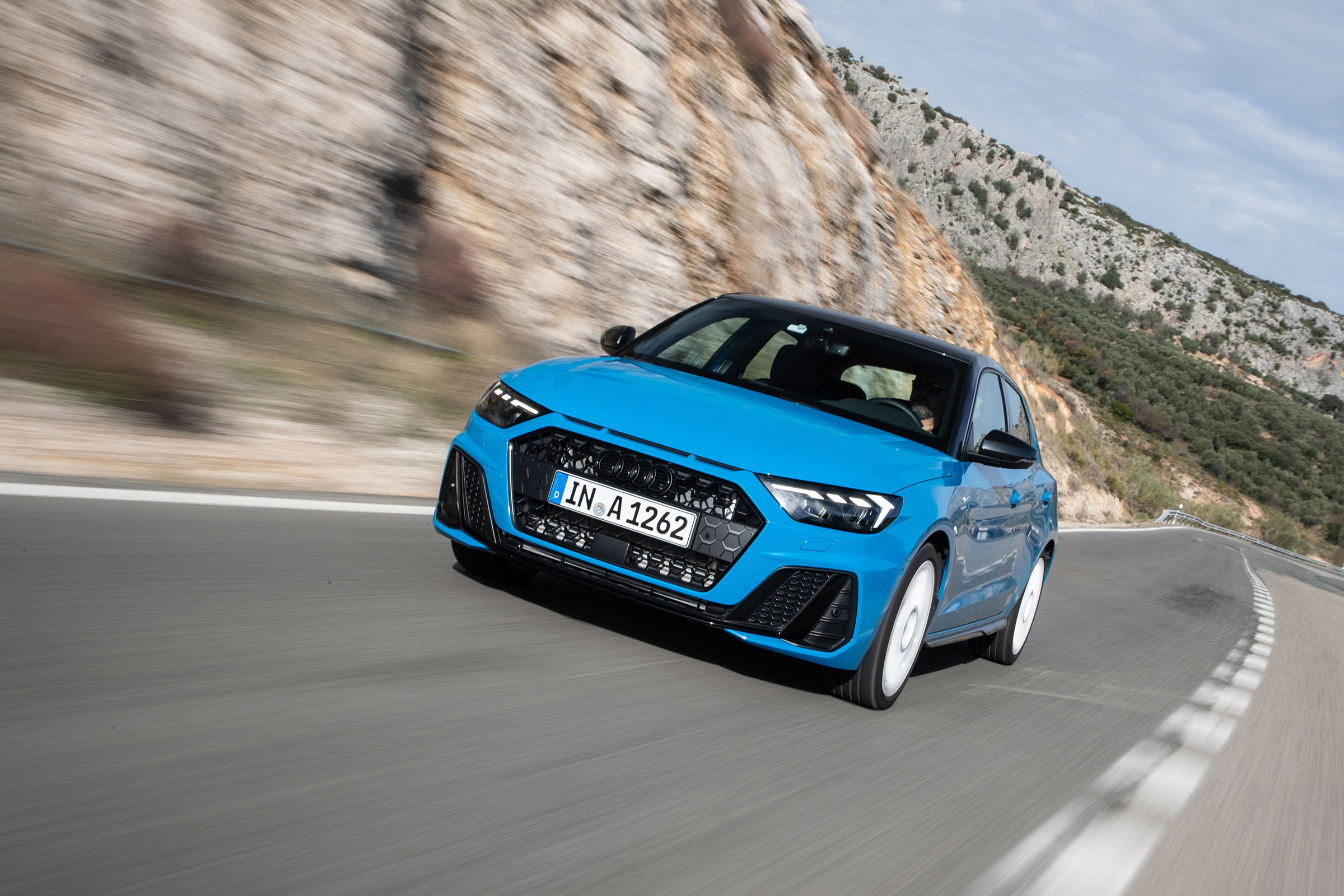 Audi A1 First Edition - blue front