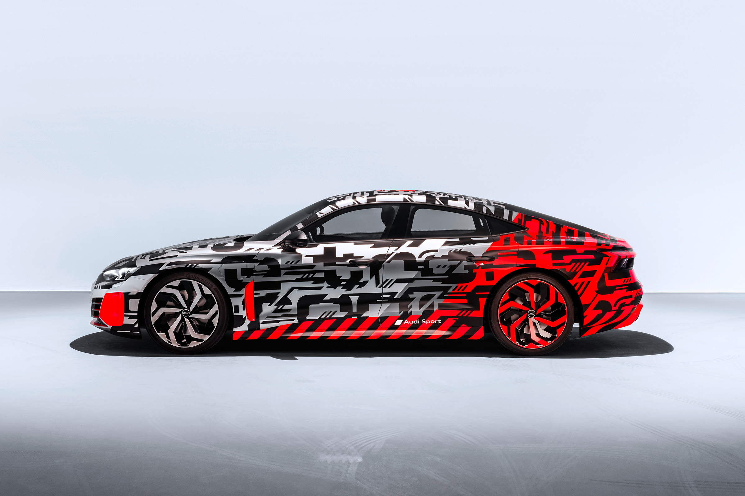Audi E-tron GT concept teaser - profile