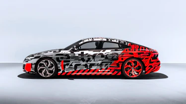 Audi E-tron GT concept teaser - profile