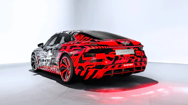Audi E-tron GT concept teaser - rear quarter
