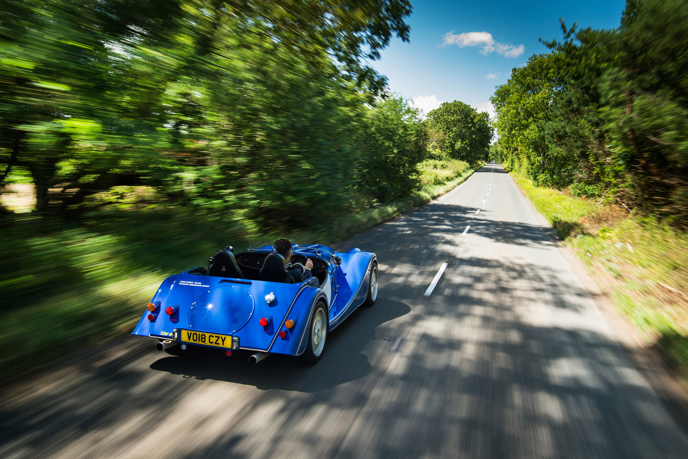Morgan Plus 8 50th Anniversary Edition - rear quarter