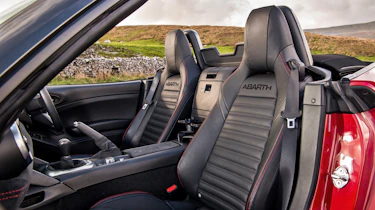 Abarth 124 Spider interior