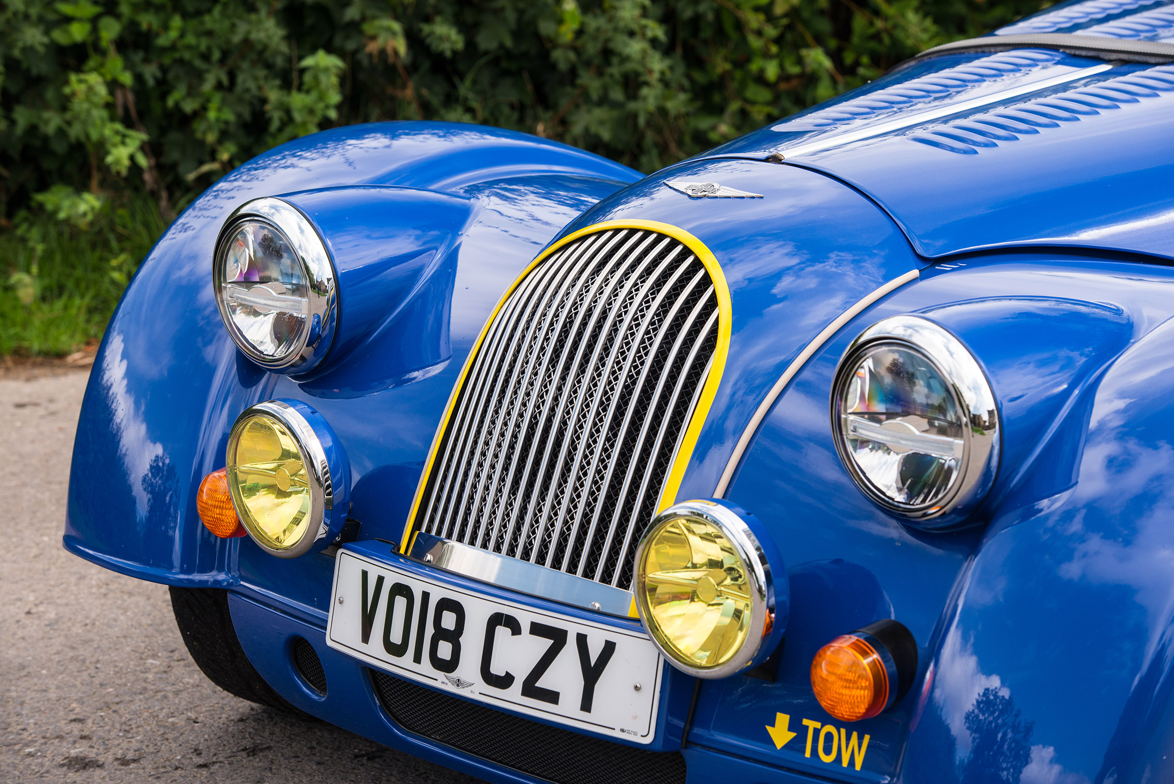 Morgan Plus 8 50th Anniversary Edition - grille