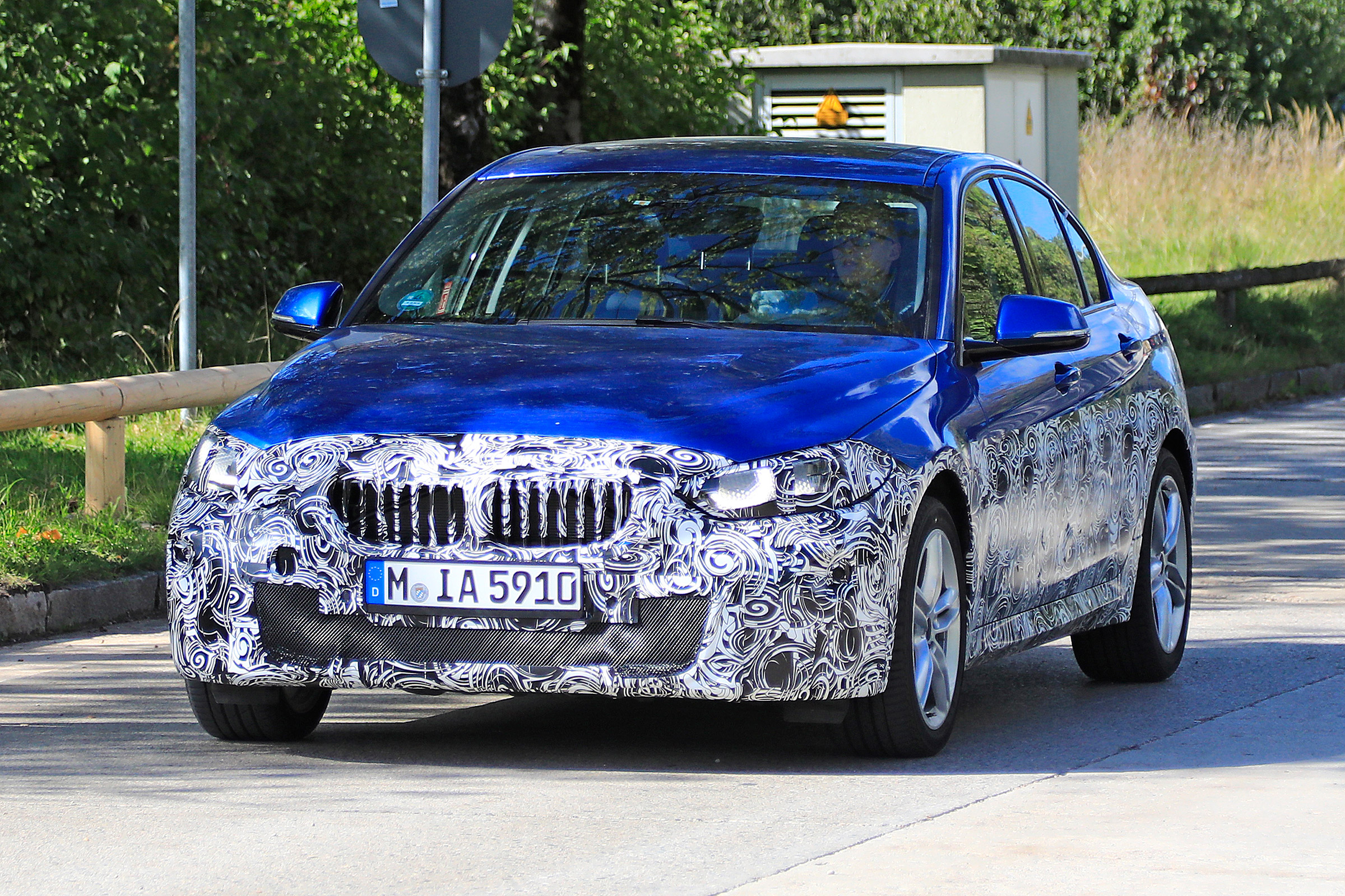 BMW 1-series saloon - front
