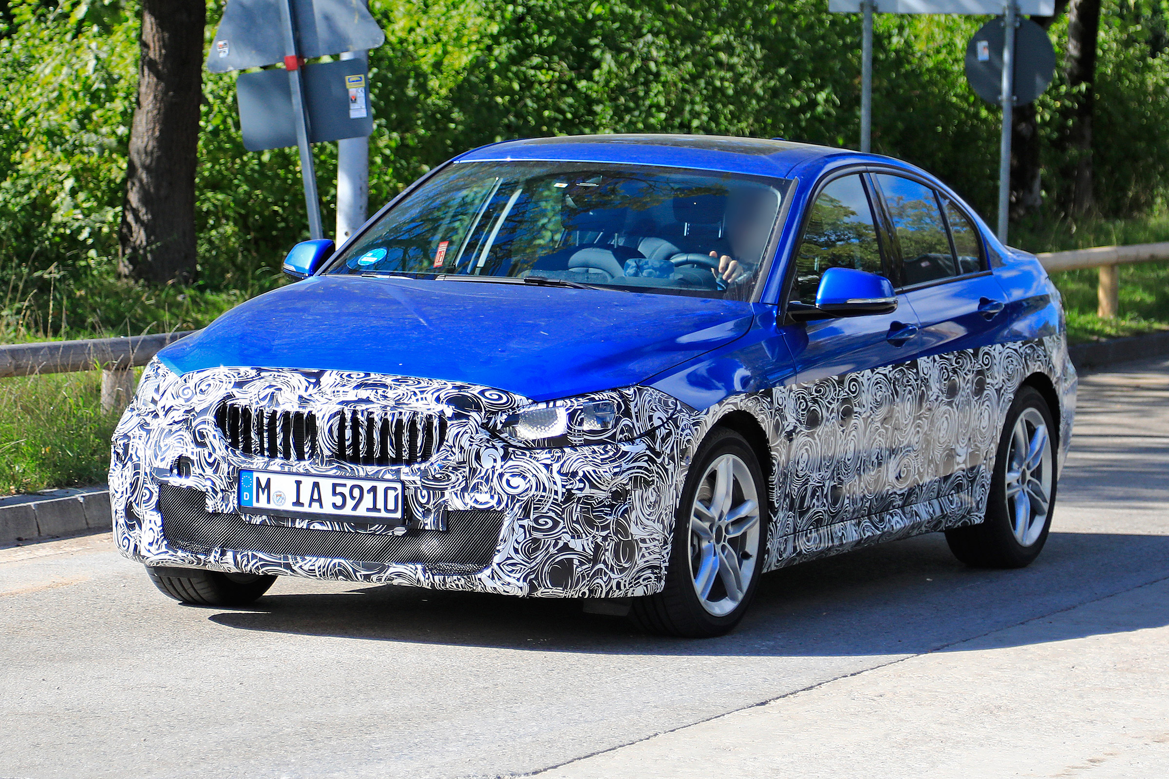 BMW 1-series saloon - front