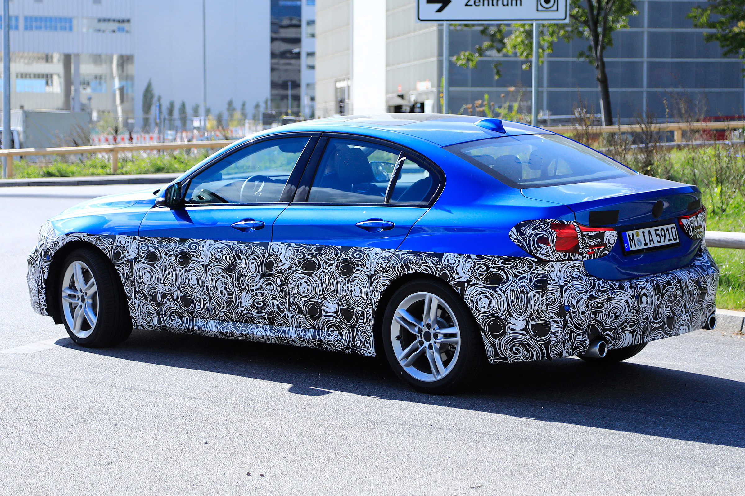 BMW 1-series saloon - rear quarter