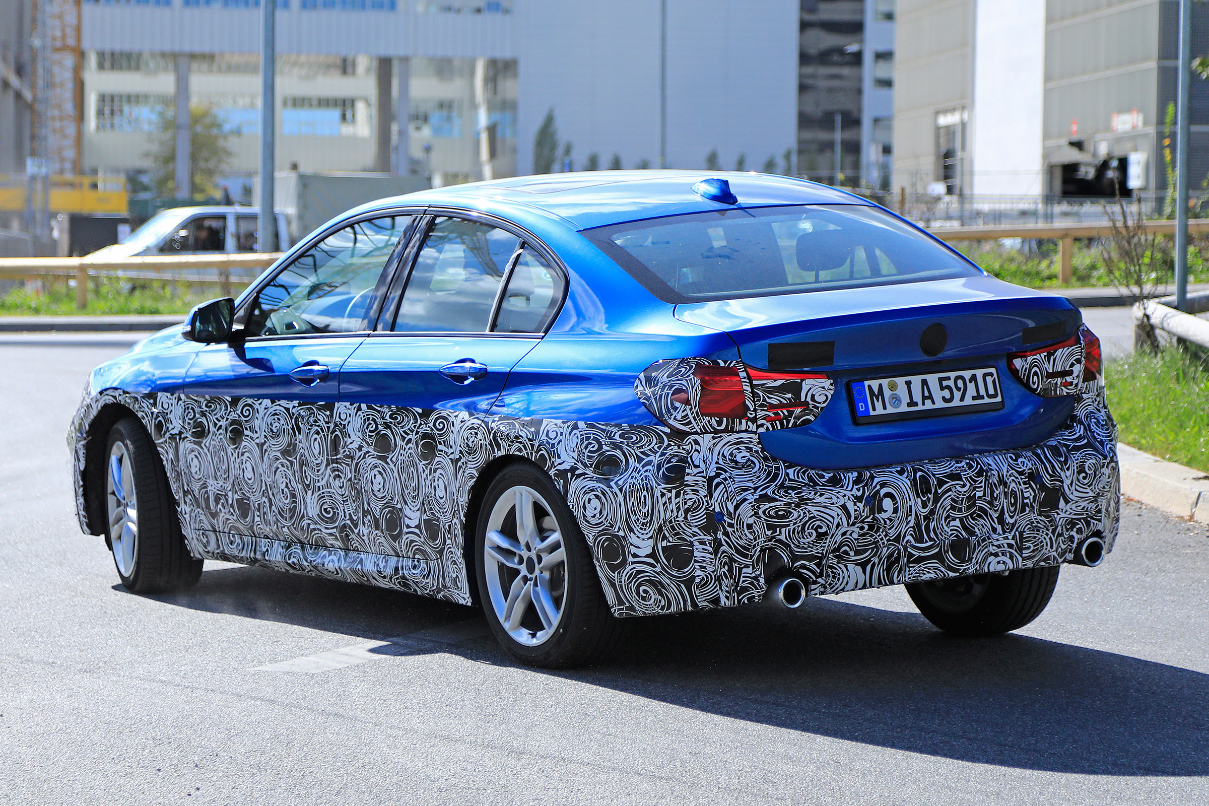 BMW 1-series saloon - rear quarter