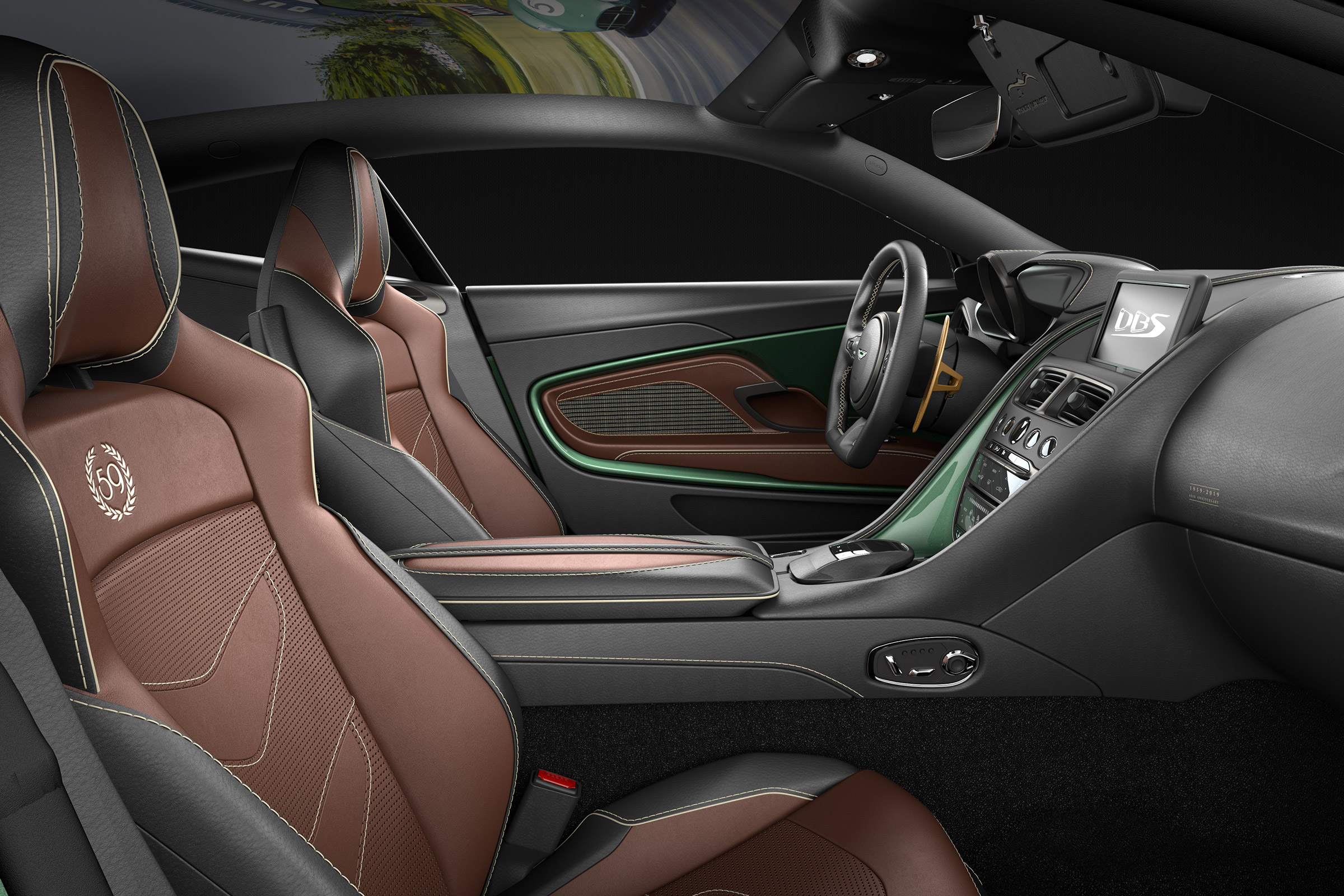 Aston Martin DBS 59 special edition - interior