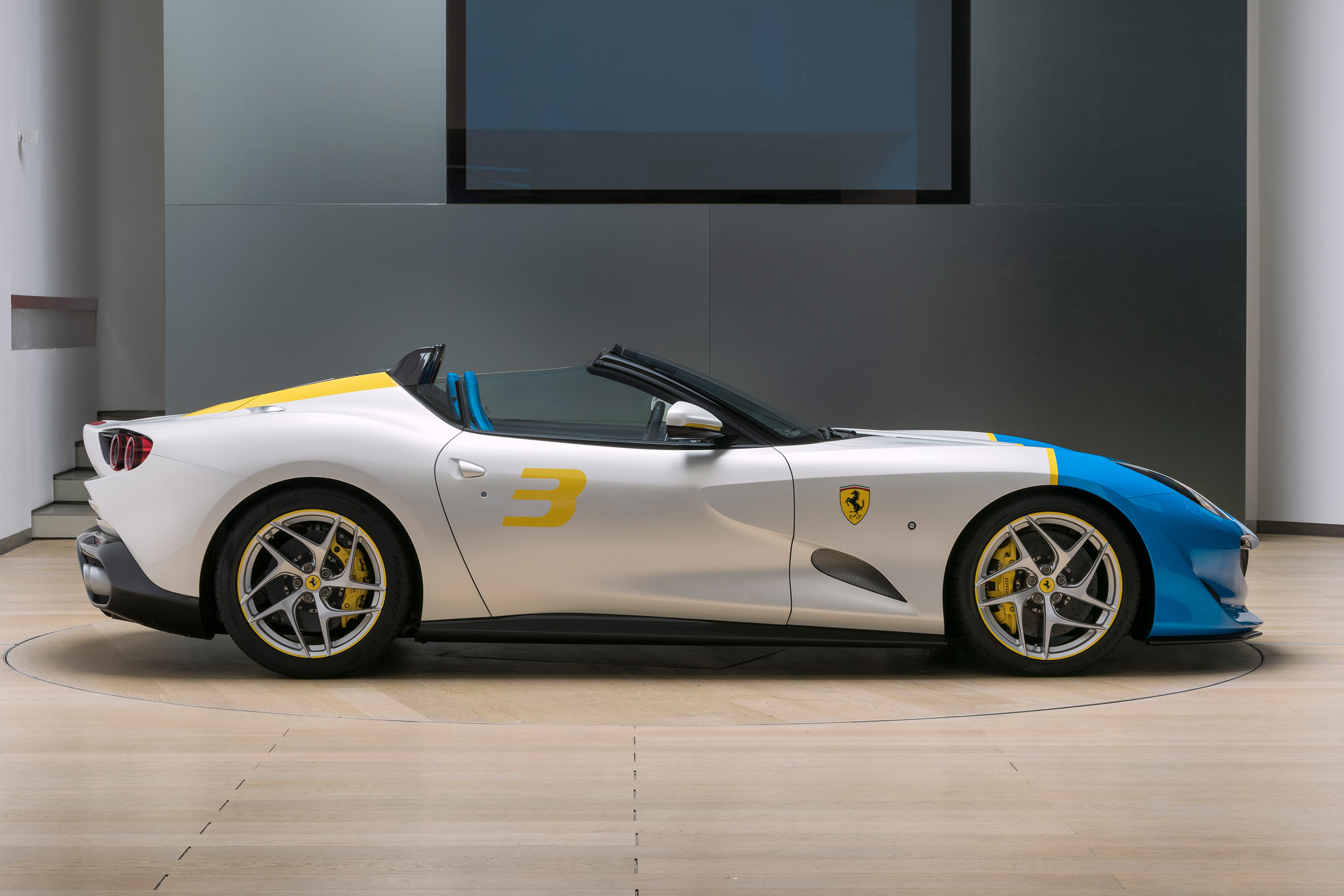 Ferrari SP3JC side