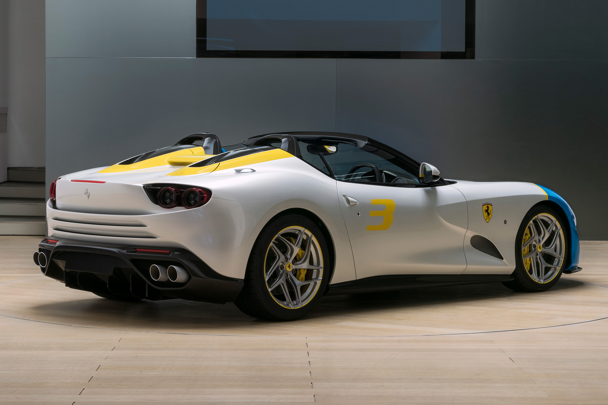 Ferrari SP3JC rear