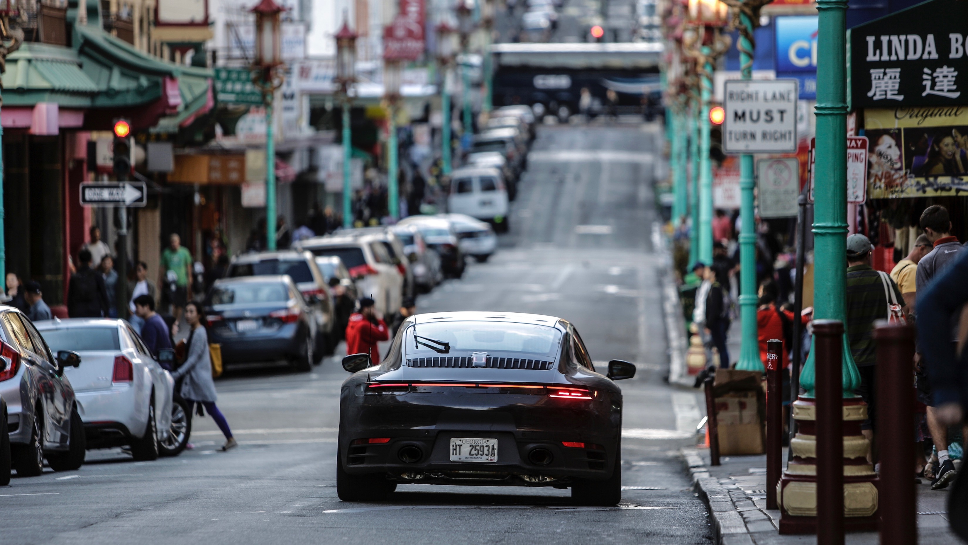 Porsche 911 final testing - rear