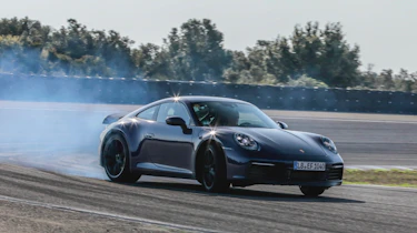 Porsche 911 final testing - sliding