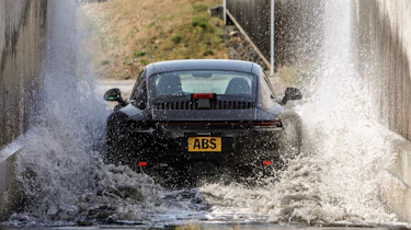 Porsche 911 final testing - water