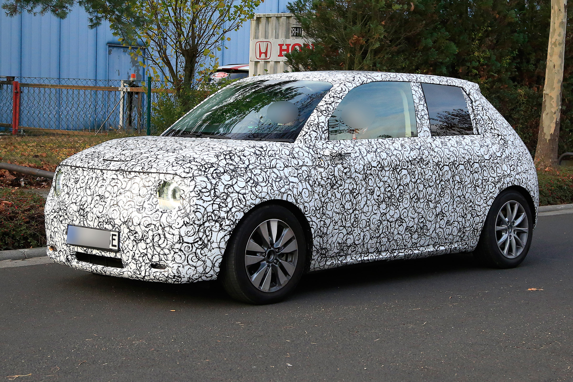 Honda Urban EV spy - quarter