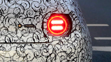 Honda Urban EV spy - rear lights