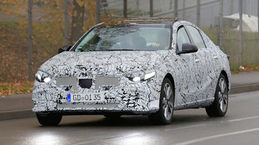 Mercedes C-class prototype - front quarter