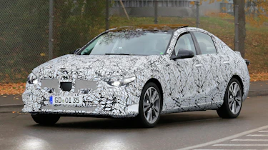 Mercedes C-class prototype - front