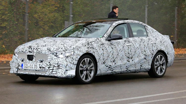 Mercedes C-class prototype - front quarter
