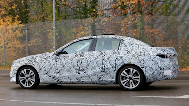 Mercedes C-class prototype - side
