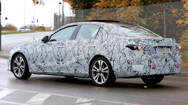 Mercedes C-class prototype - rear quarter