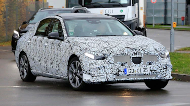 Mercedes C-class prototype - front quarter