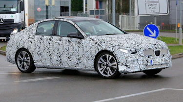Mercedes C-class prototype - side