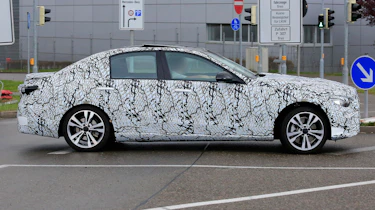 Mercedes C-class prototype - side