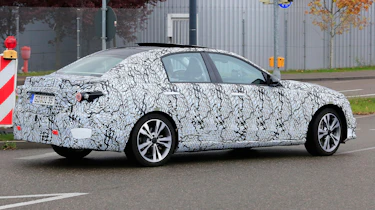 Mercedes C-class prototype - rear